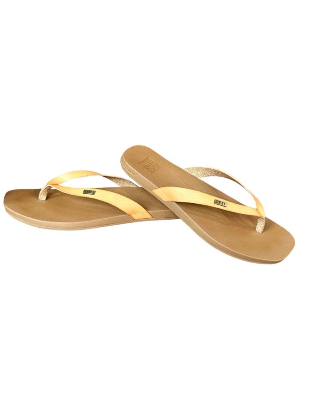 Reef Lune Flip Flop Sandal EUC Natural color Vegan - Picture 5 of 6